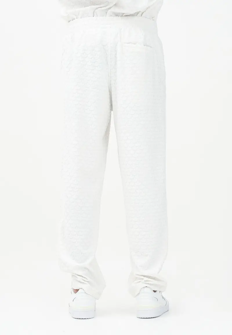 Pantalone sportivo Monogram bianco da uomo miniatura 2