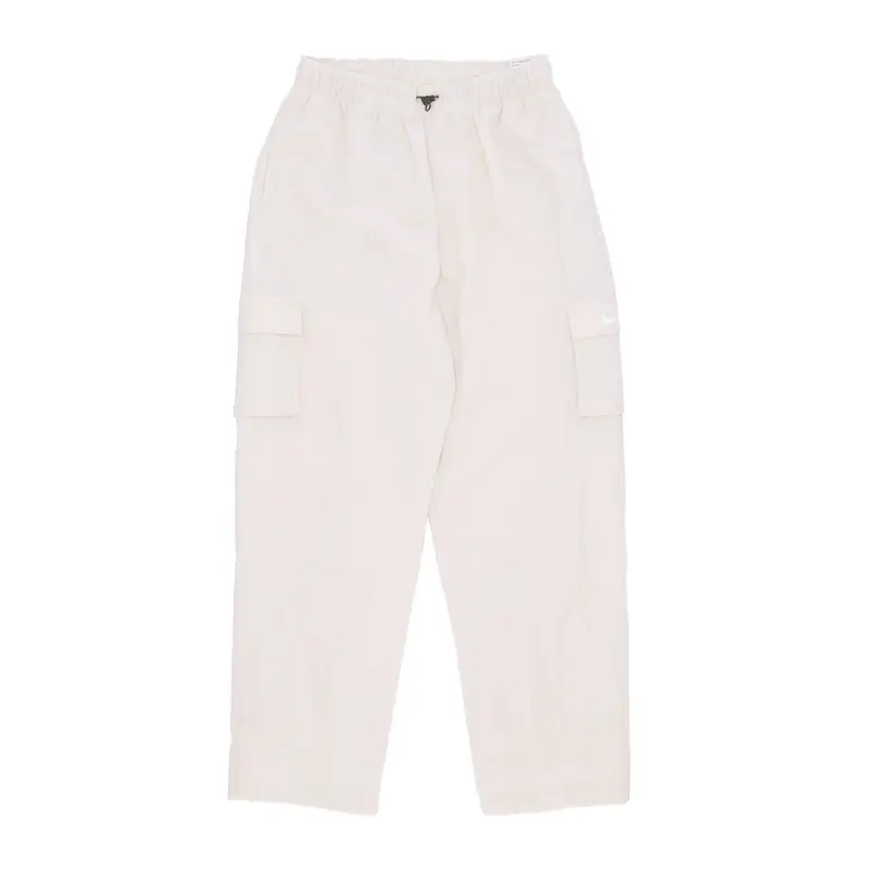 Pantalone Tuta Donna W Sportswear Essential Woven High-rise  Pant Cargo Lt Orewood Brn/sail