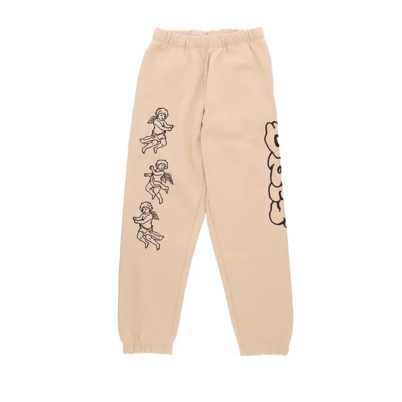 Pantalone Tuta Felpato Uomo Cherubs Sweatpants Oat Milk