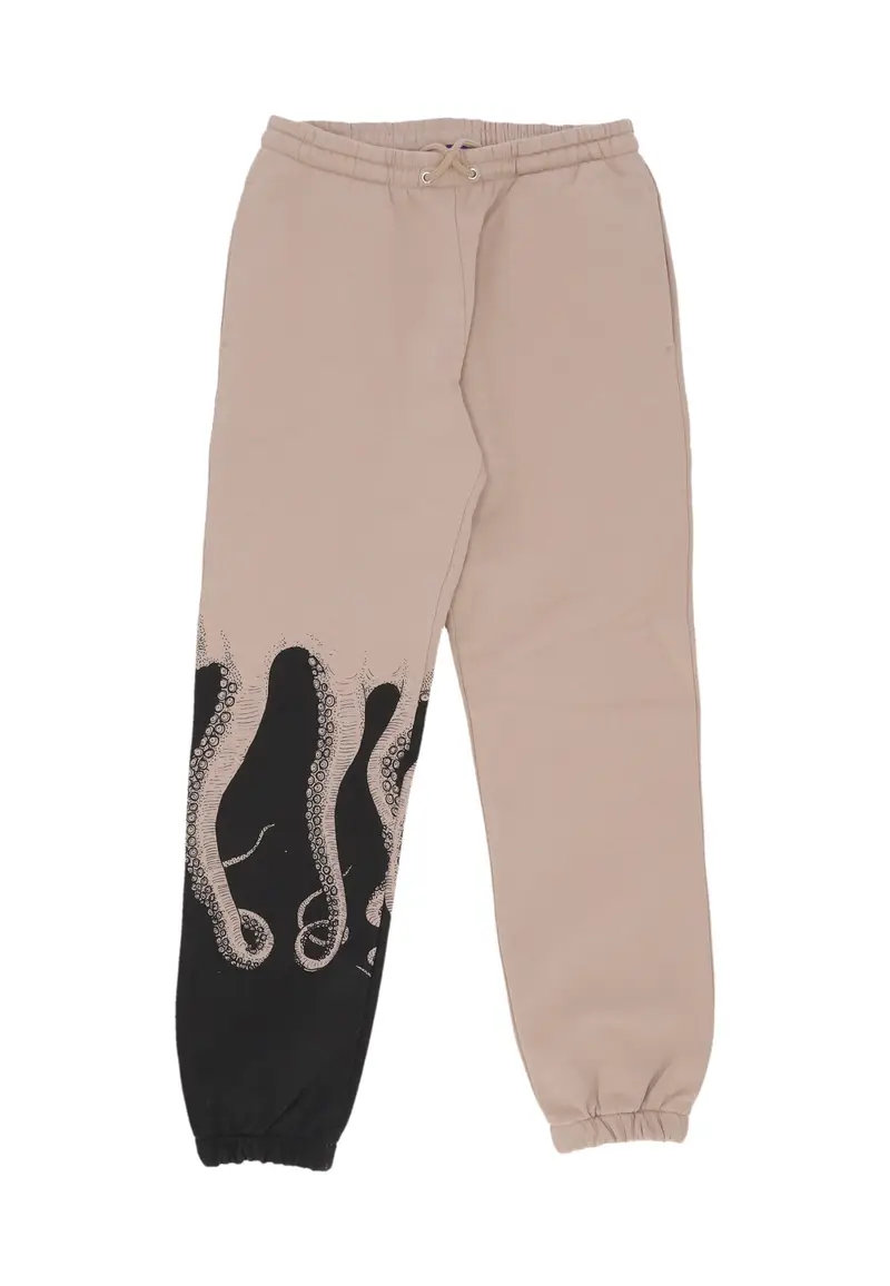 Pantalone Tuta Felpato Uomo Side Sweatpants Earth