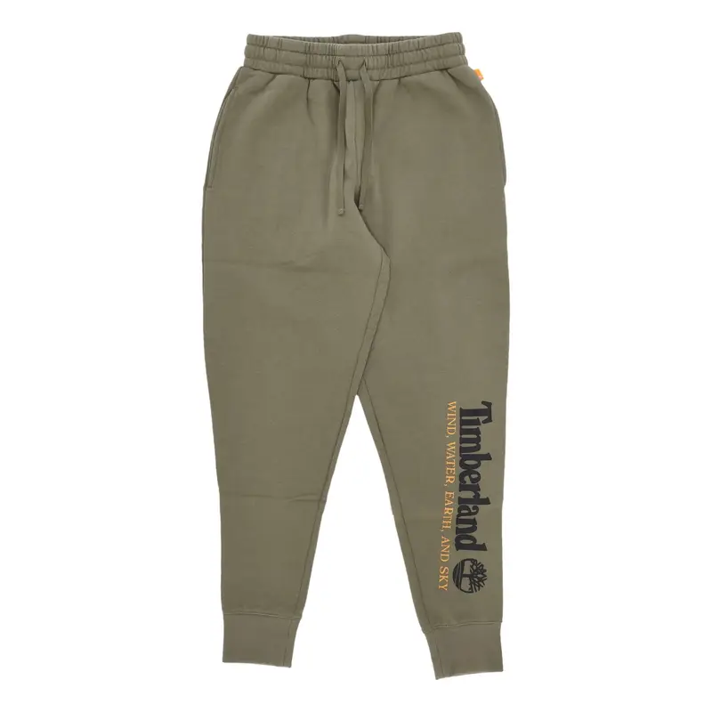 Pantalone Tuta Felpato Uomo Wwes Sweatpant Bb Cassel Earth