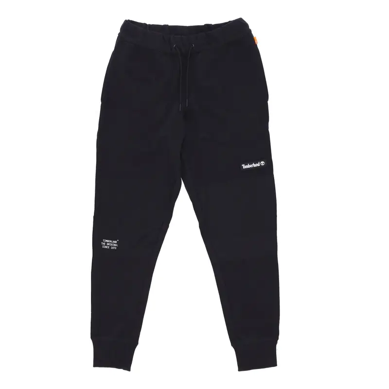 Pantalone Tuta Leggero Uomo Cargo Sweatpant Black