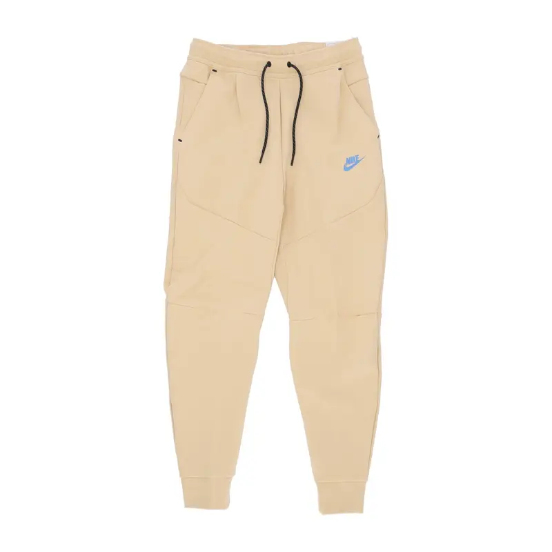 Pantalone Tuta Leggero Uomo Sportswear Tech Fleece Joggers Sesame/lt Photo Blue