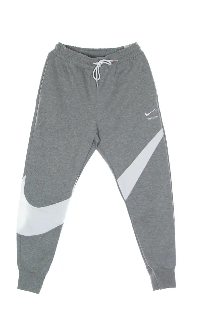 Pantalone Tuta Leggero Uomo Swoosh Tech Fleece Pant Dk Grey Heather/white/white