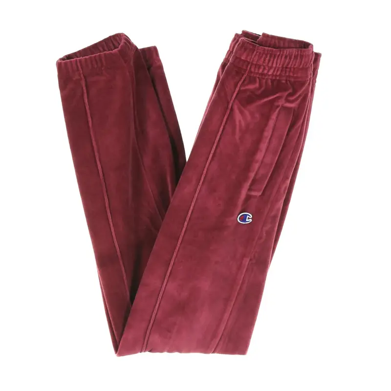 Pantalone Tuta Uomo Straight Hem Pants Burgundy
