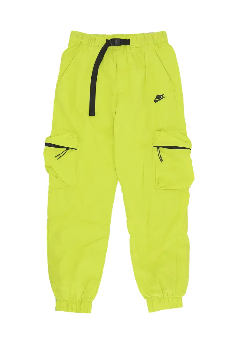 Pantalone Tuta Uomo Tech Woven Cargo Bright Cactus/black