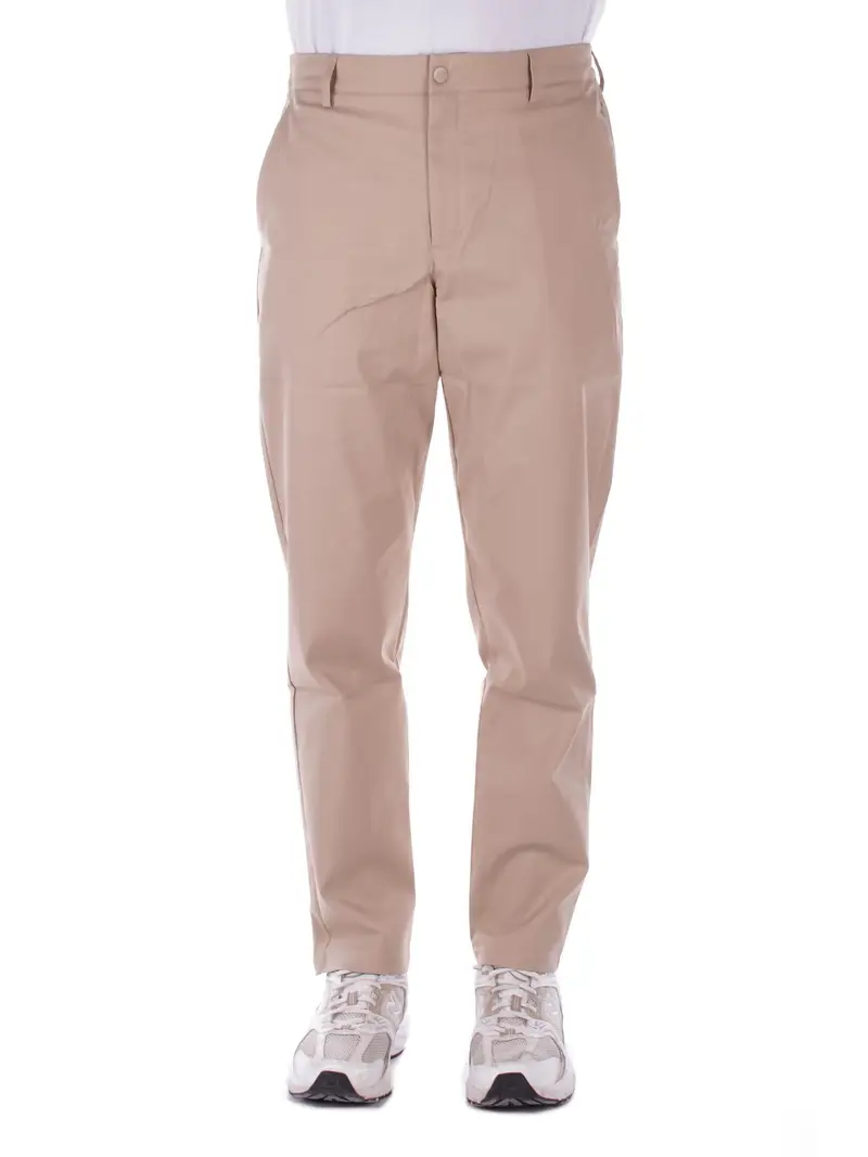 Pantalone Unisex NEW BALANCE Beige Athletics standard tapered pan