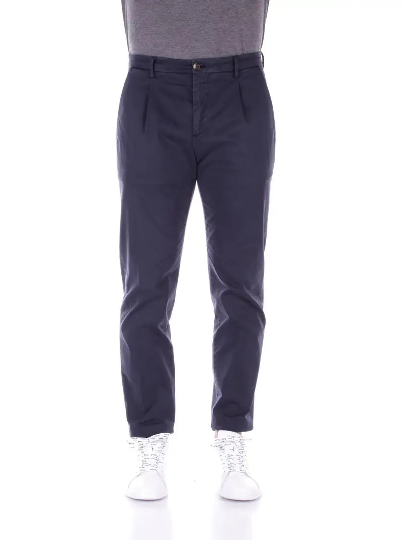 Pantalone Uomo BRIGLIA Blu Pantalone tasca america