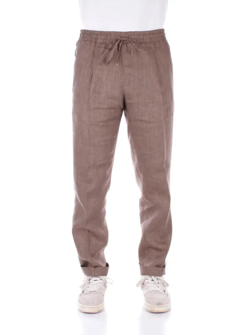 Pantalone Uomo BRIGLIA Marrone Pantalone tasca america