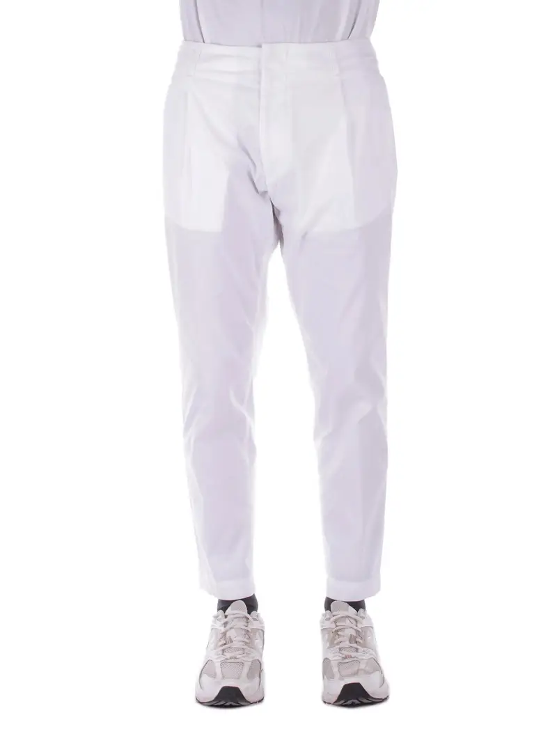 Pantalone Uomo DONDUP Bianco Ben
