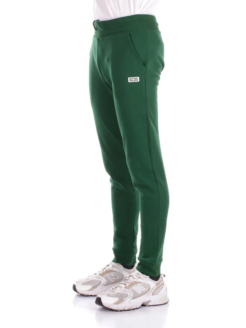 Pantalone Uomo GCDS Green Essentials joggers miniatura 2