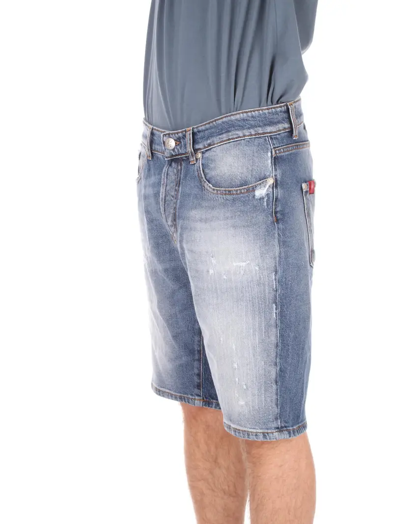 JOHN RICHMOND Bermuda Uomo Denim 2083042 miniatura 2