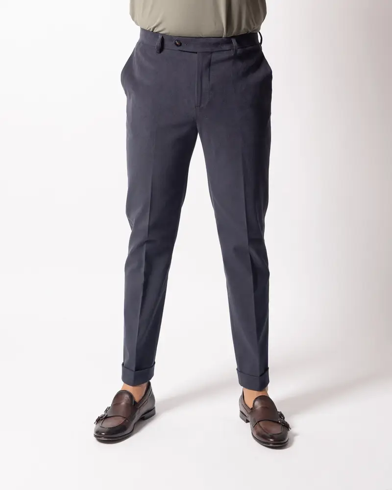 Pantalone YRetro Cotone Blu