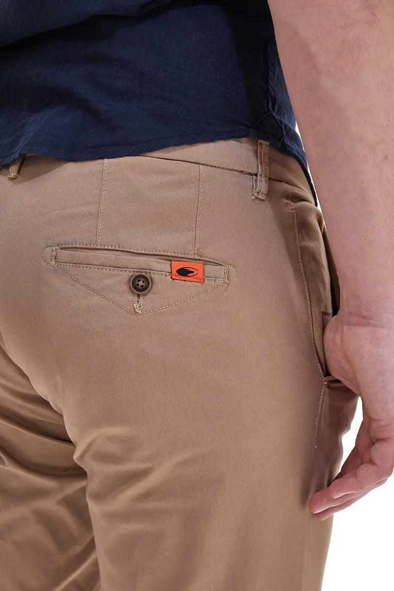 Pantaloni Beige Cinque Tasche NO LIMITS MAPW003S24 miniatura 3