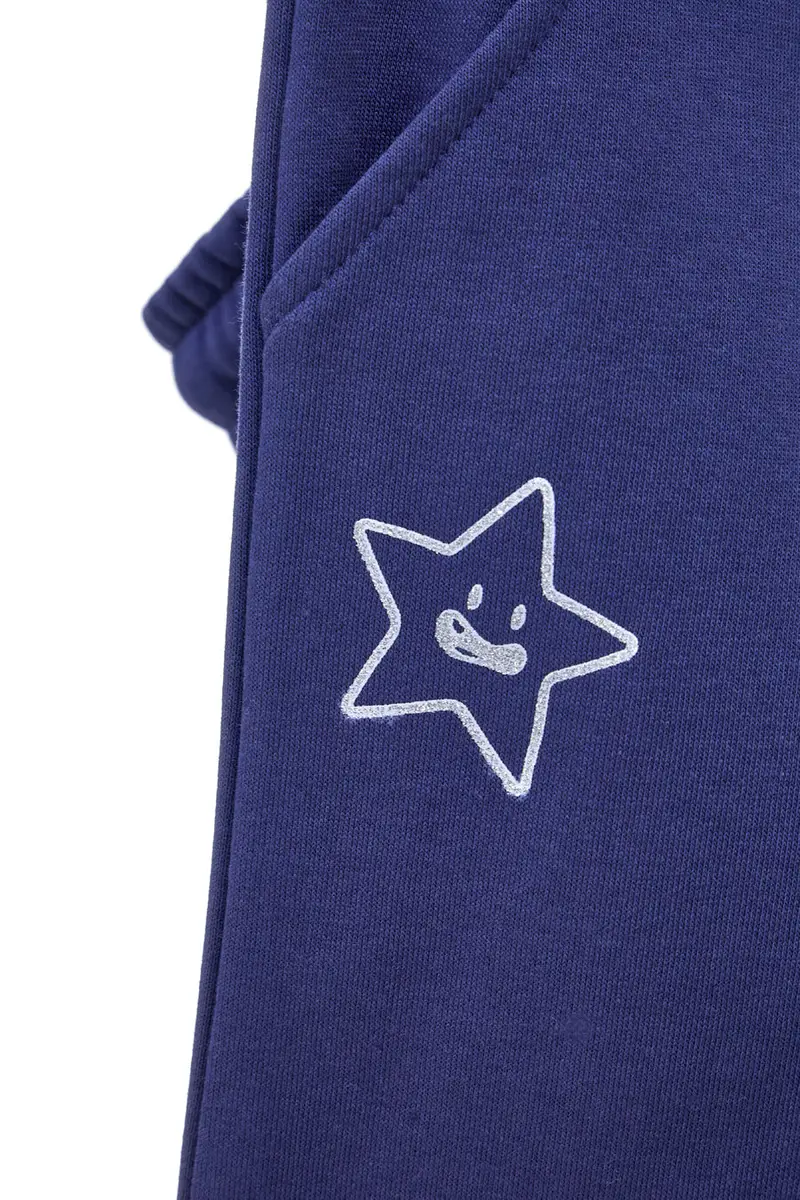 Pantaloni blu con polsini alle caviglie PITT KIDS 6009 miniatura 3