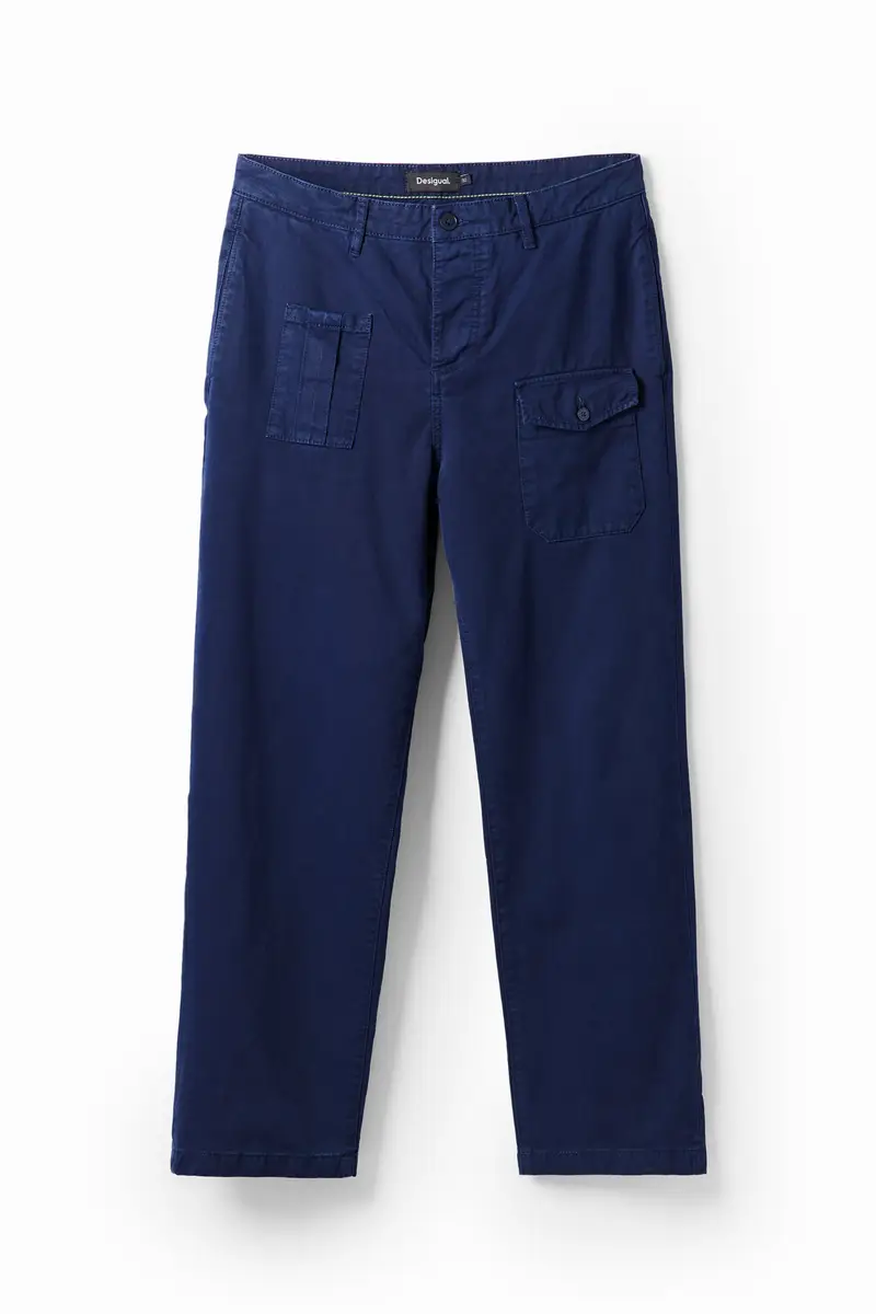 Desigual Pantaloni cargo Blu 2067470
