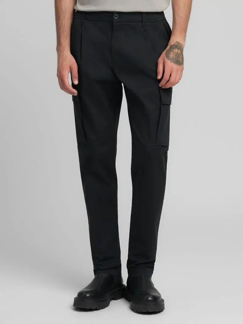 Replay Pantaloni cargo Nero 1992497