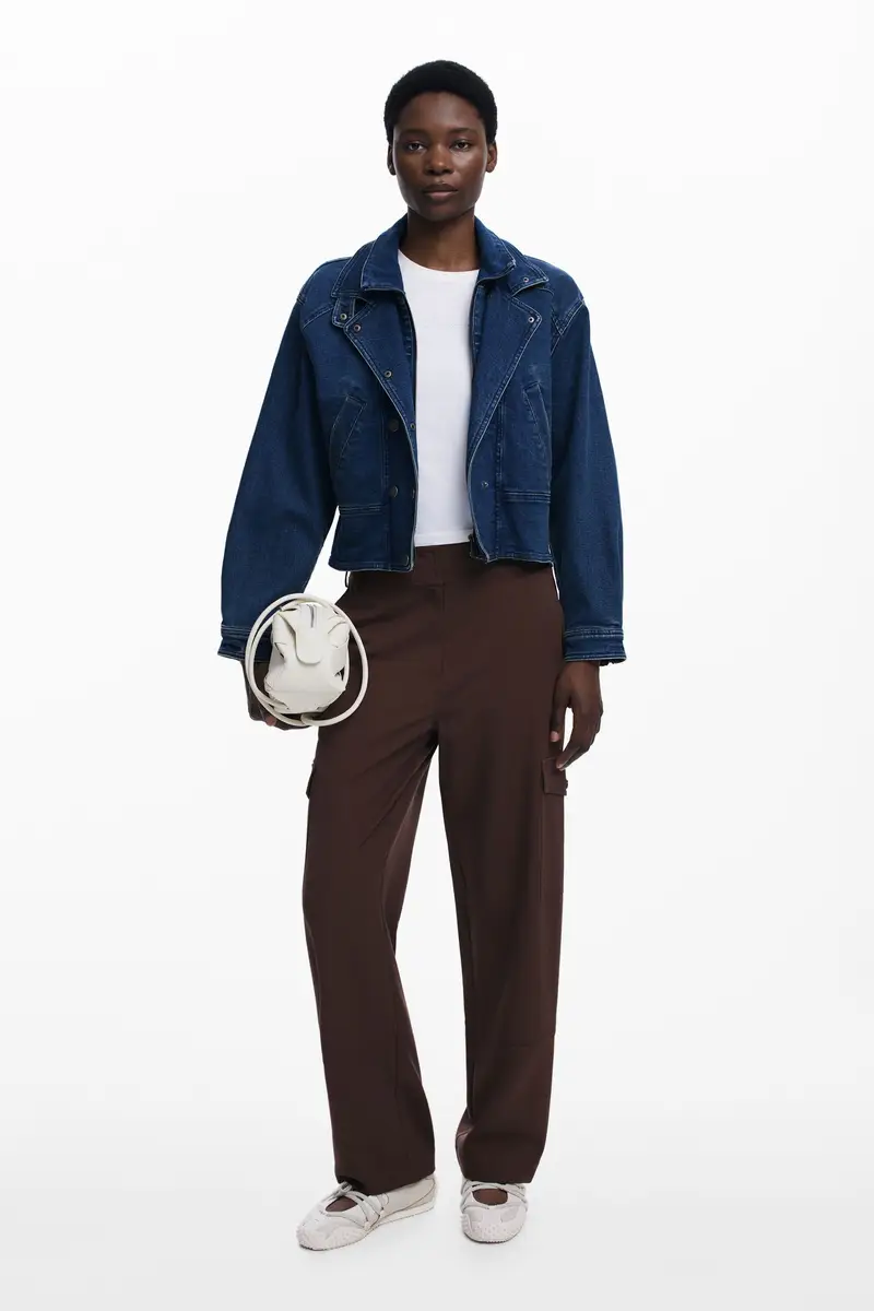 Desigual Pantaloni cargo Marrone 2066088