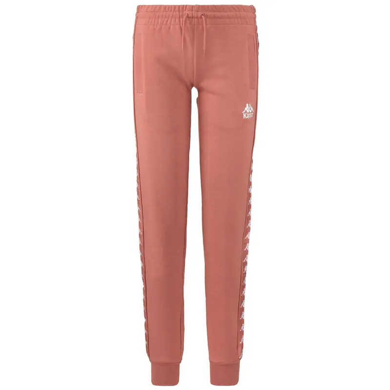 pantaloni da donna in cotone marrone da fitness |  Kappa