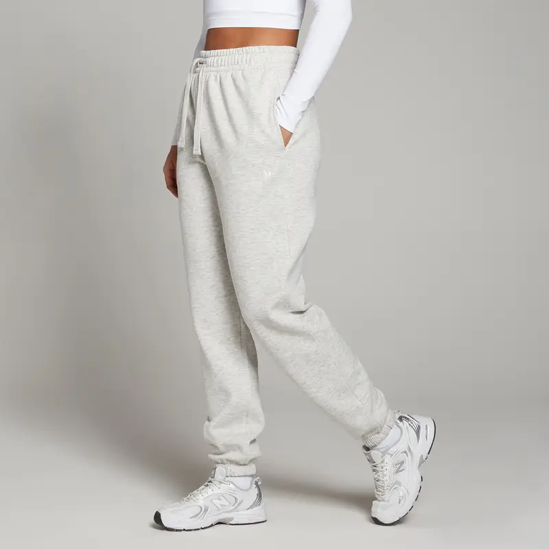 Pantaloni da jogging MP Basics da donna - Grigio chiaro mélange - XS