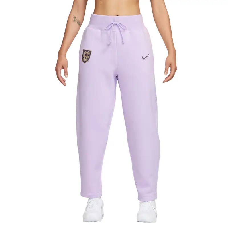 Pantaloni da tuta curvi da donna Angleterre Phoenix Fleece Euro 2024