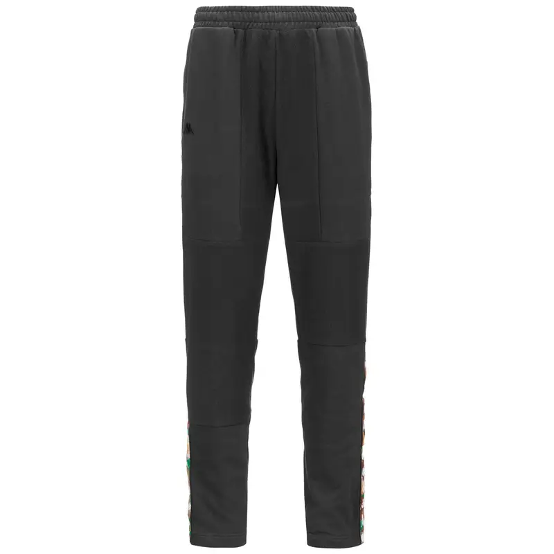 pantaloni da uomo in cotone grigio da fitness |  Kappa