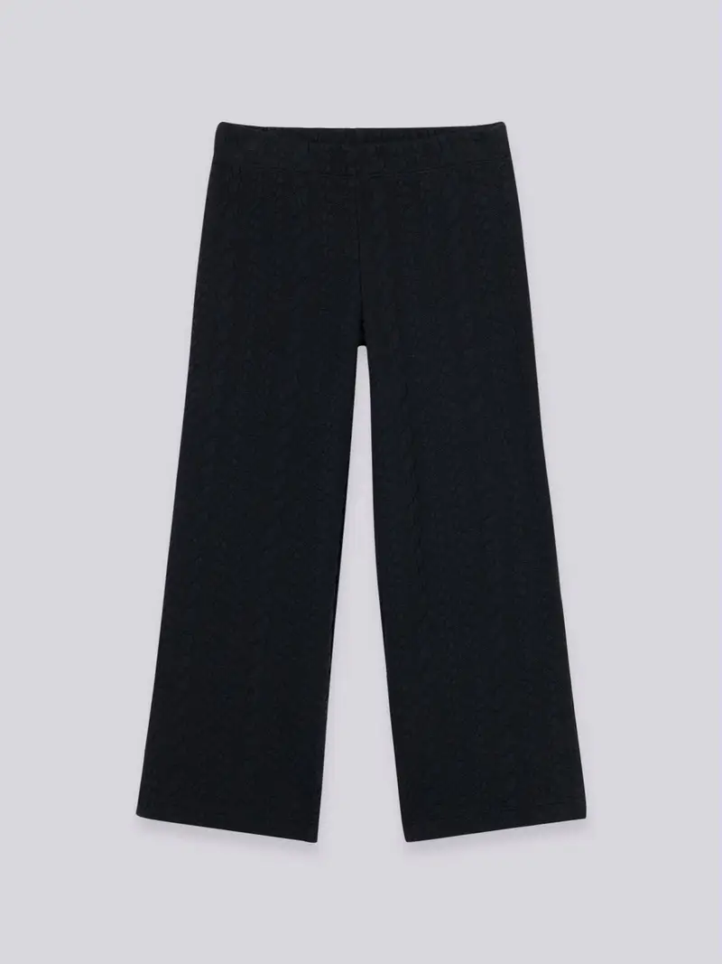 Pantaloni In Jersey Jacquard