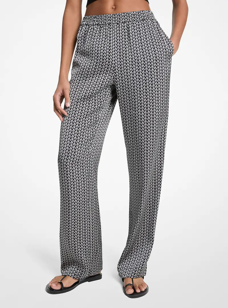 Pantaloni in raso MK2000 - Michael Kors