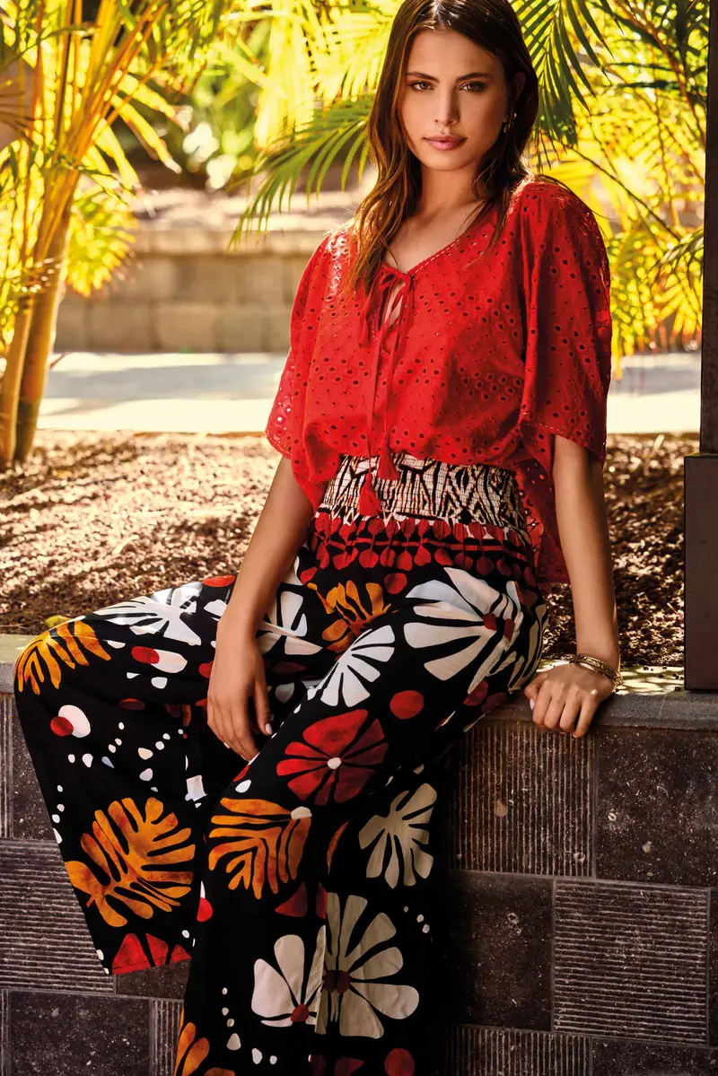 PANTALONI PALAZZO IOLE | Colore: Multi | Taglia: L