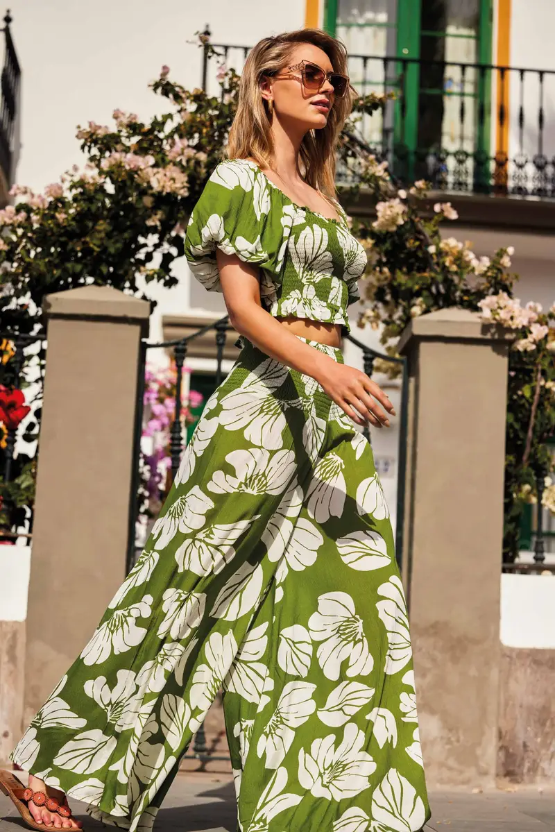 PANTALONI PALAZZO ZANTE | Colore: Multi | Taglia: M