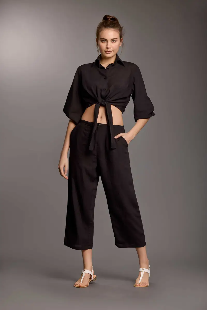 PANTALONI TAGLIO CORTO EDDA | Colore: Nero | Taglia: XL