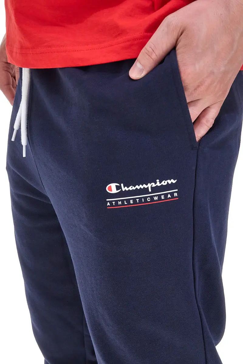 Pantaloni Tuta Blu Leggeri Champion 220802 miniatura 3