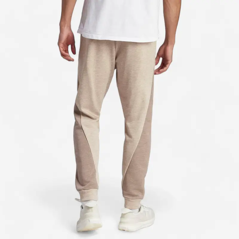 Pantaloni uomo fitness ADIDAS jogging misto cotone beige |  Adidas