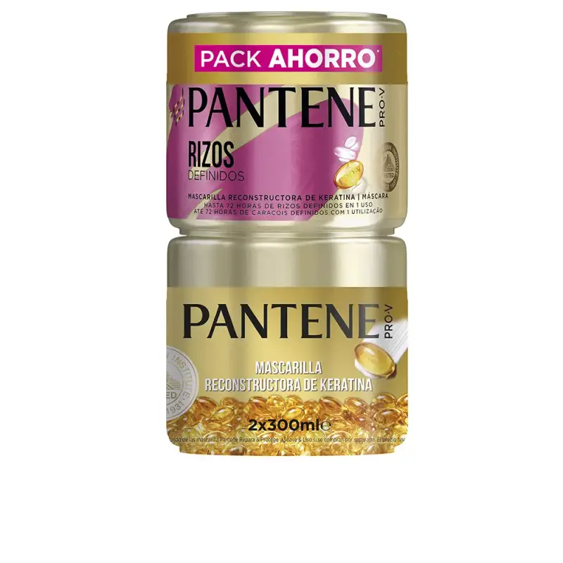 Maschera Capelli Pantene Ricci 300ml Duplo