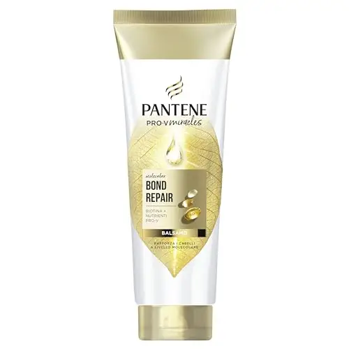 Pantene Molecular Bond Repair Maschera per Capelli con Biotina 300ml Formula Pro-V Concentrata per Capelli Estremamente
