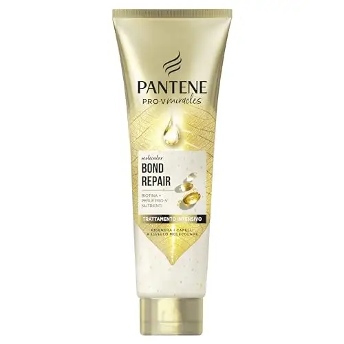 Pantene Molecular Bond Repair Trattamento Intensivo per Capelli con Biotina 150ml Formula Pro-V Concentrata per Capelli