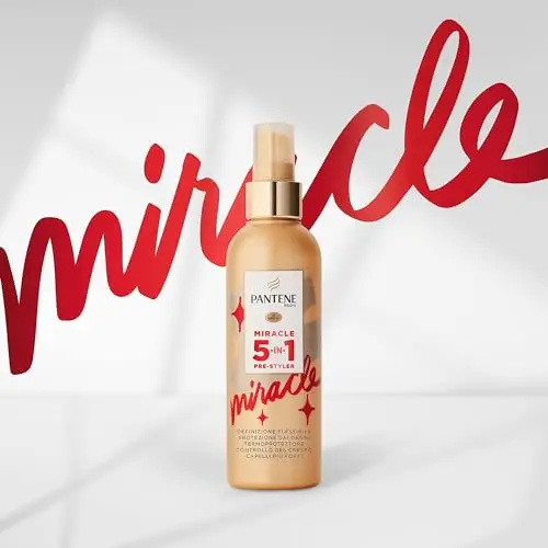 Pantene Pro-V Miracle 5-In-1 Pre-Styler, Spray per Capelli senza Risciacquo, Termoprotettore, per Capelli Flessibili e miniatura 2