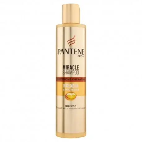 Pantene Pro-V Miracle Shampoo Protezione Cheratina Rigenera E Protegge 250 Ml