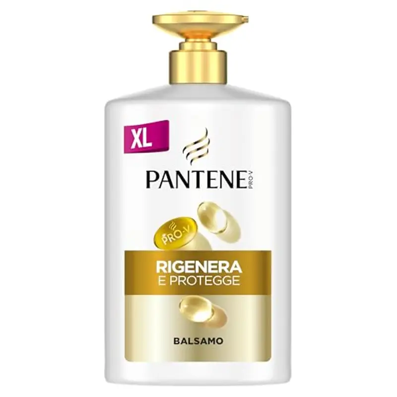 Pantene Pro-V Rigenera E Protegge Balsamo 1000ml per Capelli Deboli, Secchi e Danneggiati. Balsamo Quotidiano Leggero, Non Unge. Con Pro-Vitamina B5 e Miscela di Nutrienti. Active Nutri-Plex
