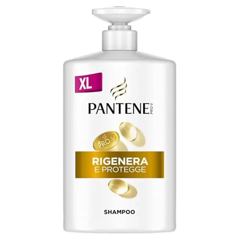 Pantene Shampoo Lisci Effetto Seta per capelli Crespi e Opachi, con Pro-V e Active Nutri