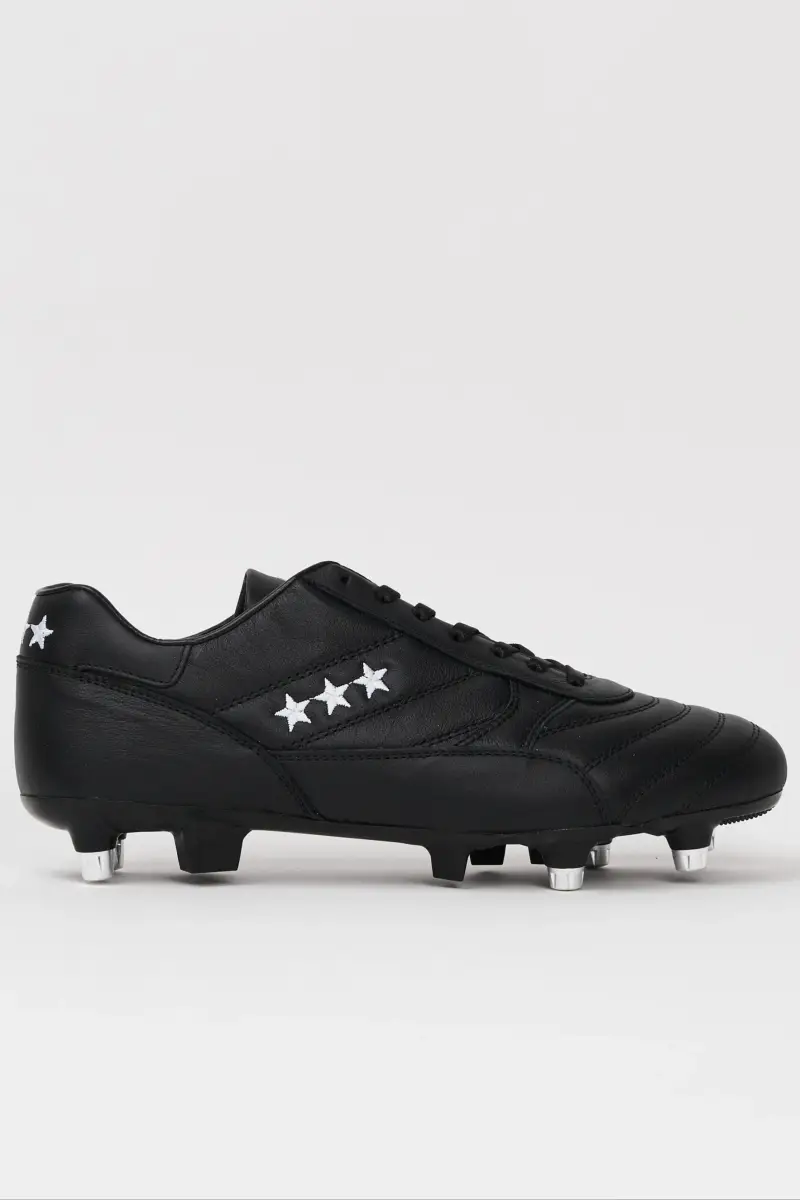 Scarpe da calcio Alloro in pelle nera
