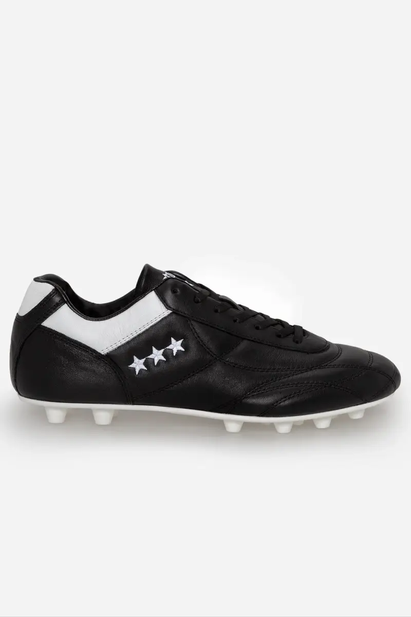 Scarpe da calcio Epoca in pelle nera