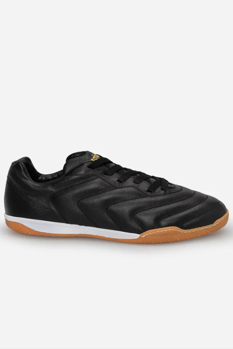 Scarpe da calcio Indoor Superleggera 2.0 in pelle nera