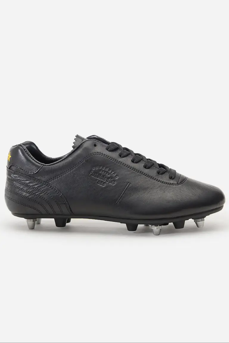 Scarpe da calcio Lazzarini 2.0 in pelle nera