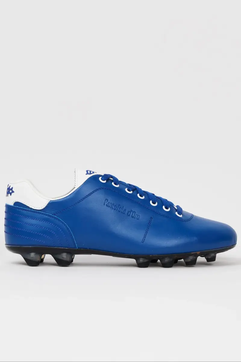 Scarpe da calcio Lazzarini in pelle blu x Glasgow Rangers