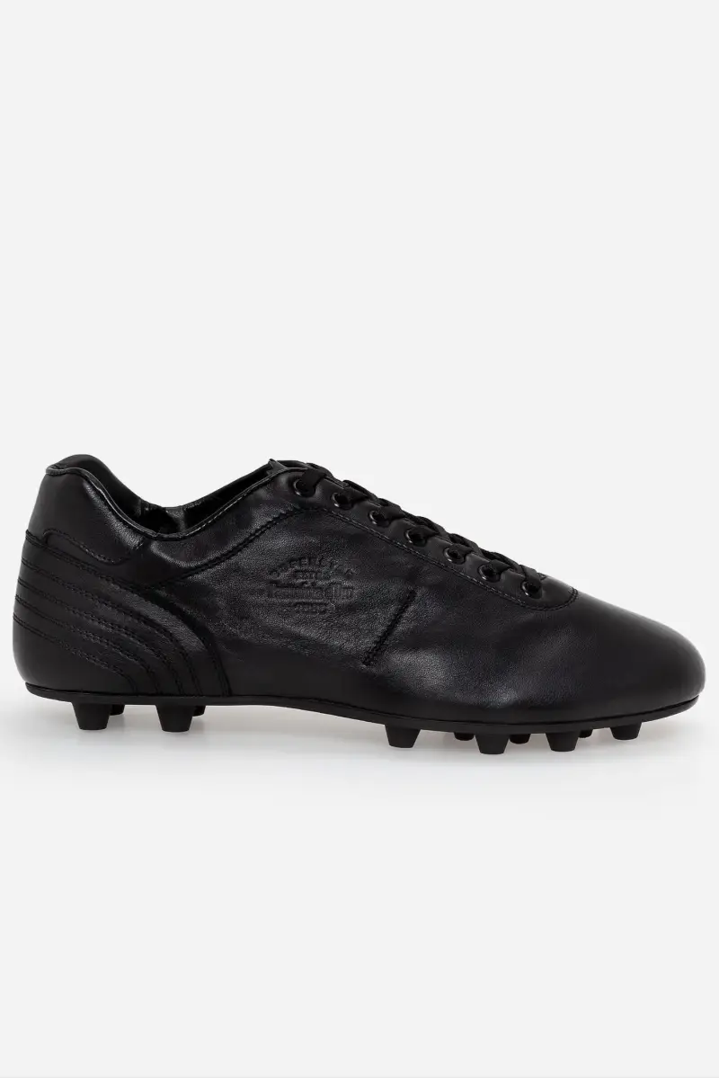 Scarpe da calcio Lazzarini in pelle nera
