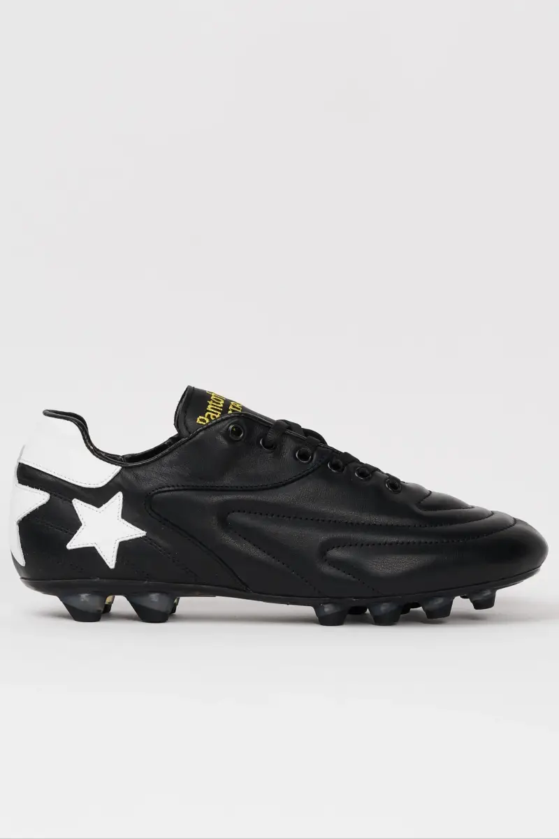 Scarpe da calcio Lazzarini Stardust in pelle nera