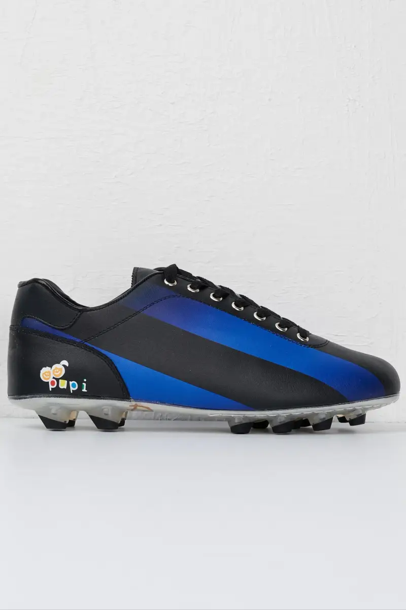 Scarpe da calcio Lazzarini x Pupi in pelle nera
