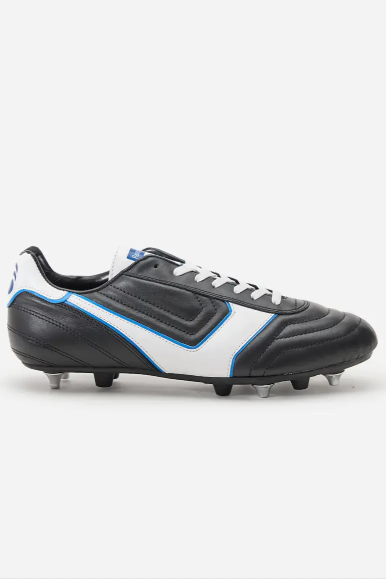 Scarpe da calcio Modena in pelle nera