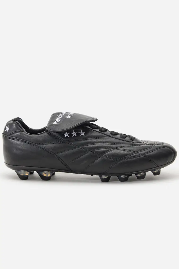 Scarpe da calcio New Star in pelle nera